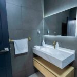 Aquarion premium room overlooking the pool in Mbarara
